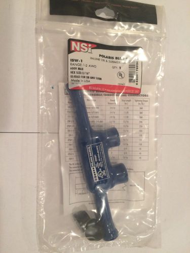 NSI Industries ISW-1 Polaris Blue In-Line DB &amp; Submersible