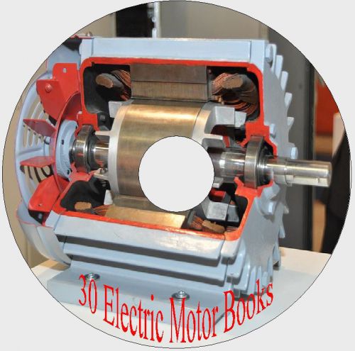 How to repair ac dc motors – 30 books on cd for sale