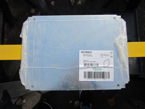 Schneider electric panel mounting plate part #nsymm43 for sale