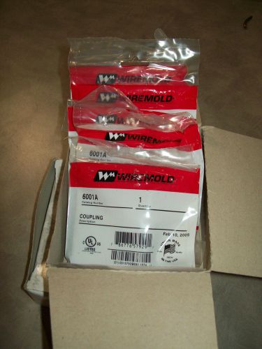 **BOX OF 5 BRAND NEW***Wiremold 6001A Steel Coupling