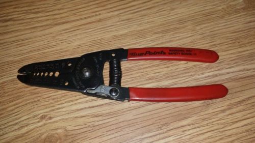 Snap-on blue-point tools 6&#034; wire cutter stripper pliers pwc6 10-20 awg for sale