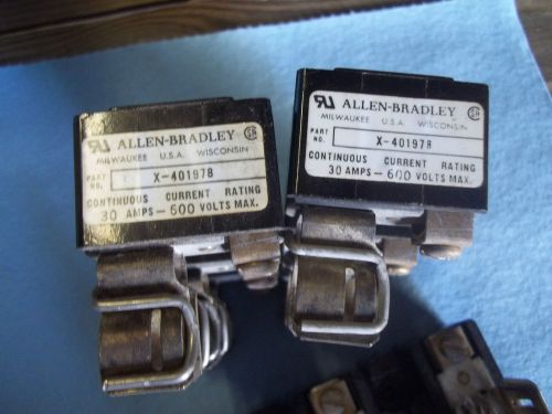 Allen Bradley Fuse Block X-401-978 30Amp, 600 Volts