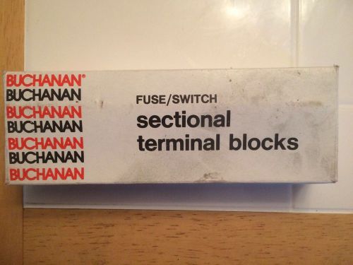 Buchanan Fuse Switch 358 Box Of 10