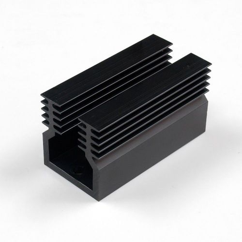 SS390  Aluminum Black Heatsink Heat Sink Audio Amplifier
