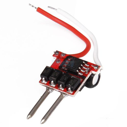 AC 12V 580-600mA Constant Current Regulated 1x3W LED Driver