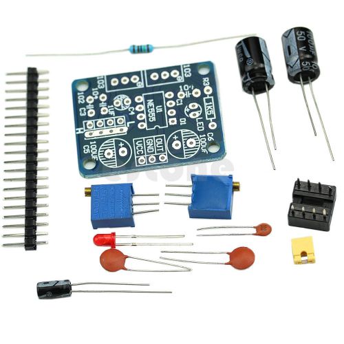 NE555 Duty Cycle Frequency Adjustable Square Wave New Module Parts Components