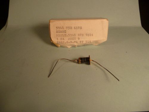 Western electric semiconductor diode nsn 5961-00-752-6178 1n1430 for sale