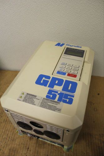 Magnetek yaskawa gpd 515 ac drive inverter 14.8a 17.8a cimr-g5m45p5 45p51f for sale