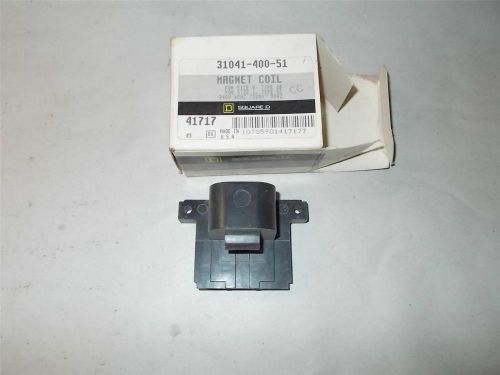 Square d 31041-400-51 magnet coil size 0 type sb starter contactor 240v 60hz nnb for sale