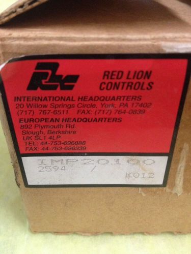 New - red lion controls digital display module - imp20100 for sale