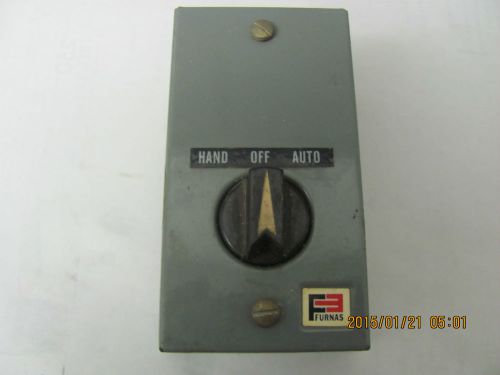 Furnas Selector Switch Hand-Off-Auto Used