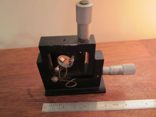OPTICS HOLDER LENS MIRROR WITH MICROMETERS #67