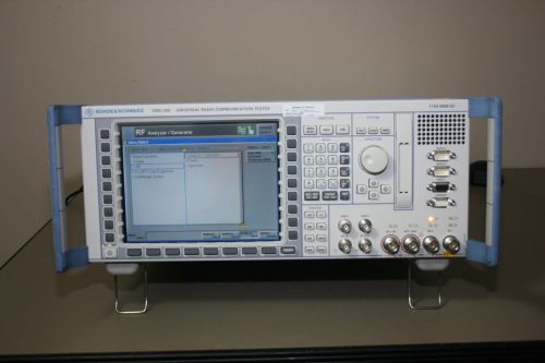 Rohde schwarz cmu200 com tester with gsm, wcdma, calibrated &amp; warranty for sale