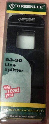 Greenlee 93-30 34452 electrical line splitter (nema 5-15) - for clamp on meters for sale