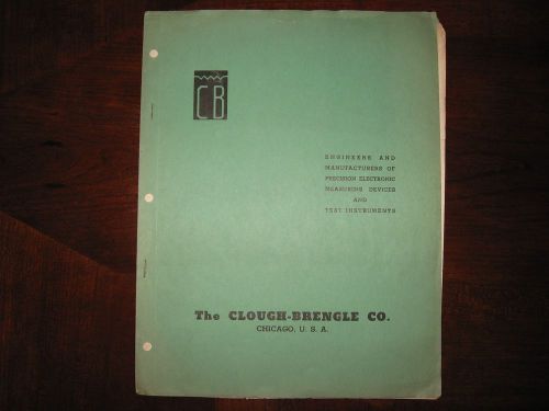 Vintage Clough Brengle 1930&#039;s -40&#039;s Manual Anti Capacity Demodulator No.147