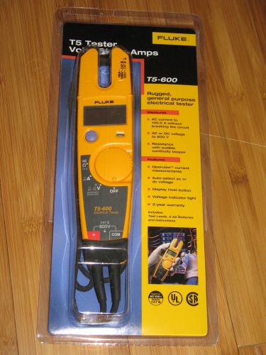 FLUKE T5 600 T5 ELECTRICAL TESTER VOLTS AMPS NEW
