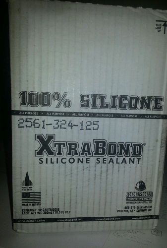 Xtra Bond silicone sealant. Case of 12. $47.99
