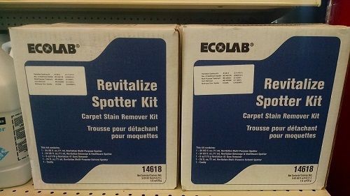 Ecolab Revitalize Carpet Spotting Kit