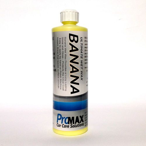 16 oz . Ultimate Detailing Banana Wet Wax 16 oz  - Promax Car Care Solutions