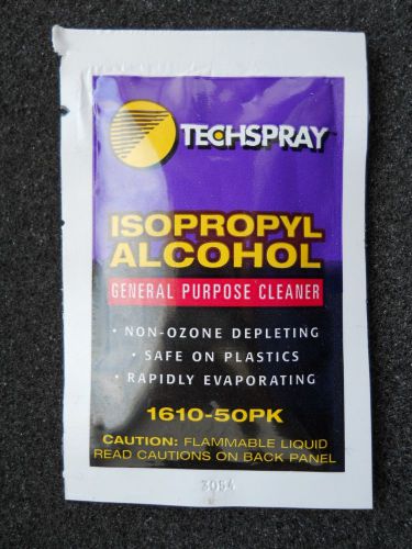 1PCS Techspray Isopropyl Alcohol Cleaning Wipe