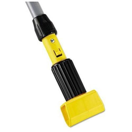 Rubbermaid® Commercial Gripper Fiberglass Mop Handle, 1 dia x 54, Blue/Yellow