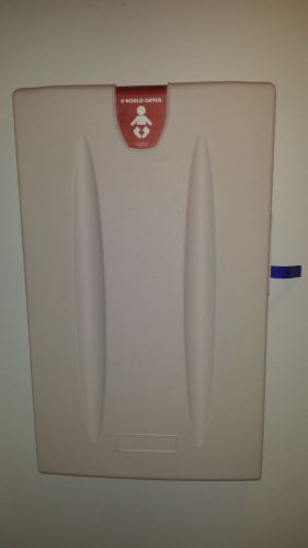 World Dryer Vertical Baby Changing Station