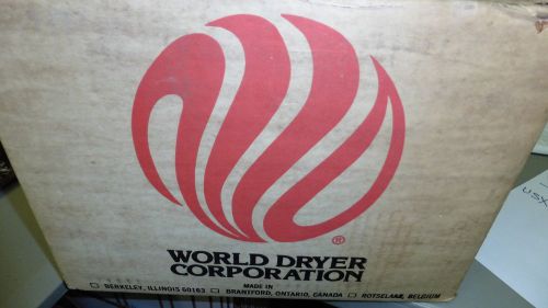 NEW OLD STOCK World Dryer Model A Automatic Hand Dryer Cast Iron 115 V