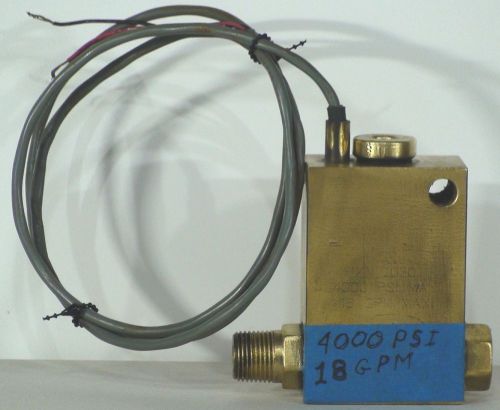 Flow Switch 4000psi 18gpm Isolated Reed Switch from Military Pressure Washer