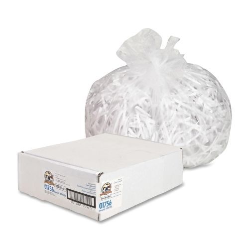 Genuine joe 01756 16-gallon high density can liners, clear - 1000-pack for sale