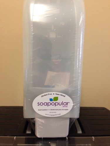 Soapopular White, Plastic Soup Dispenser