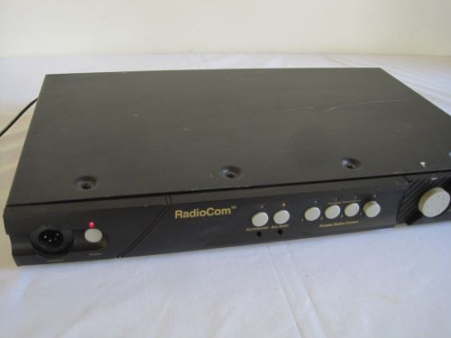Telex radiocom btr300 4 channel rackmount wireless intercom system base proaudio for sale