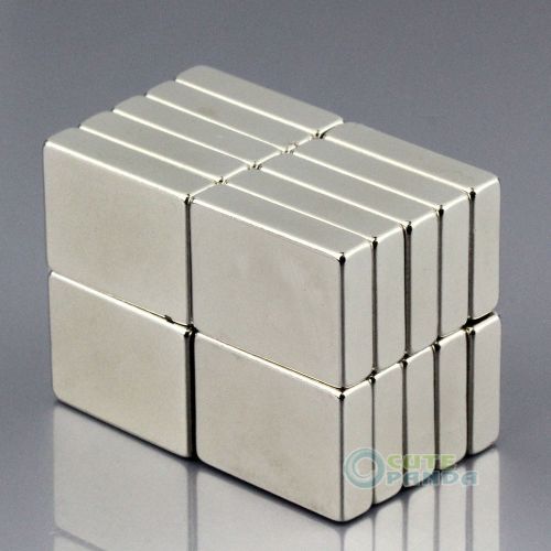 20pcs N50 Strong Block Cuboid Rare Earth Neodymium Magnets 20mm x 15mm x 5mm