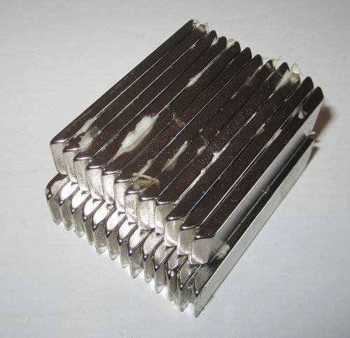 A batch of 25 trapezoidal-shaped neodymium magnets - n42 for sale