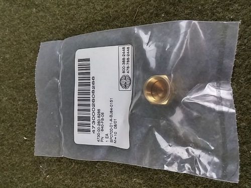 4 NEW Imperial Brass 5/8&#034; Refrigerant Flare Cap Nuts