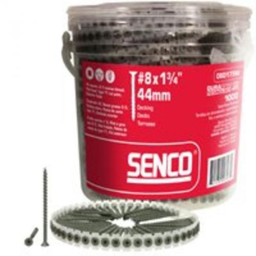 Scr Dck Collated 3In Stl Flt SENCO Screws-Collated Screw System 08D300W Steel