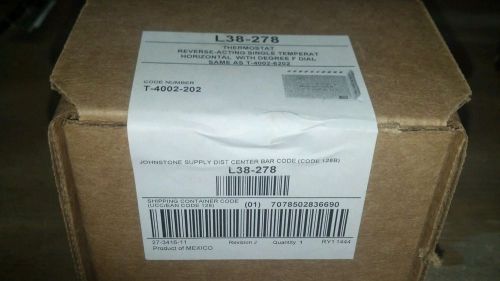 Johnstone Supply Reverse Acting Thermostat T-4002-202