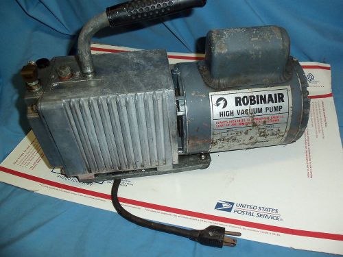Robinair 15101-B High Vacuum Pump 5 CFM GE Motor USA made