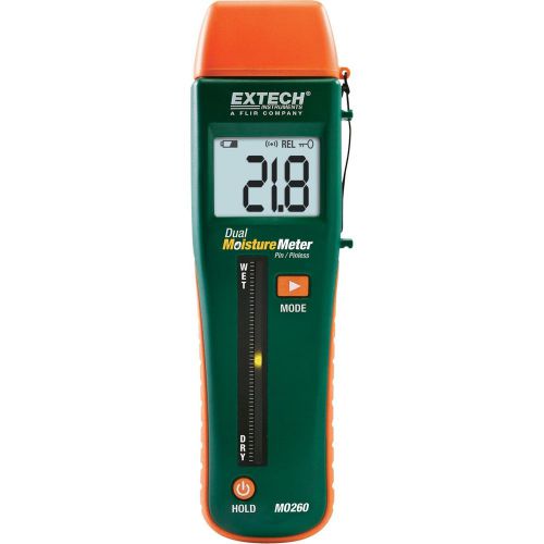 EXTECH MO260 Combination Pin/Pinless Moisture Meter US Authorized Distributor