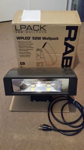 RAB 52 Watt LED Wallpack Light Lighting Fixture WPLED52 Neutral