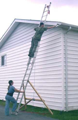 &#034;ladder-adder&#034; ladder stabilizer support safety device for sale