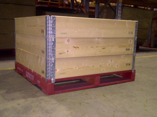 (20 pcs) 48x40&#034; pallet collars: turn pallets into pallet boxes / gaylord boxes for sale