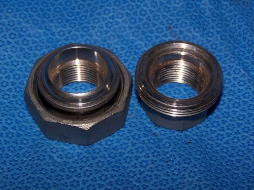1- New-No Box  3/4&#034;-150 NPT union, Threaded, 316 SS stainless steel