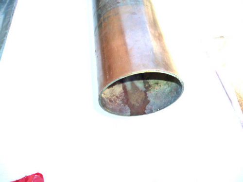 4&#034; COPPER PIPE TYPE M by the inch NOS Moonshine still ethanol column reflux pot
