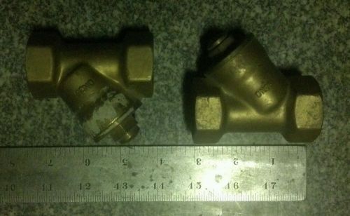 1 1/4 brass check valve