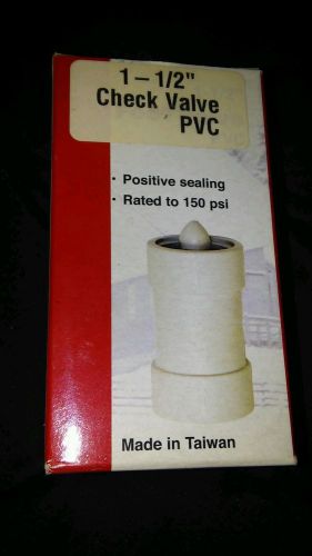 plastic check valve ppcv150 pl