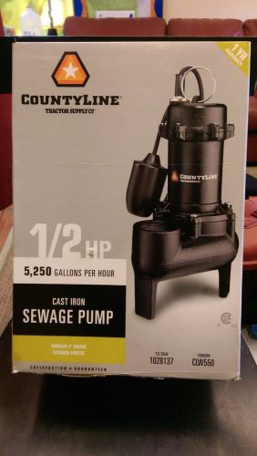 Tractor Supply 1/2 hp Countryline Cast Iron Pump with Tethered Switch