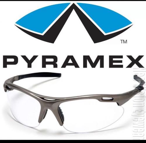 Pyramex Avante Safety Eye  Clear Lenses Safety Glasses Ansi Z87.1 High Impact.