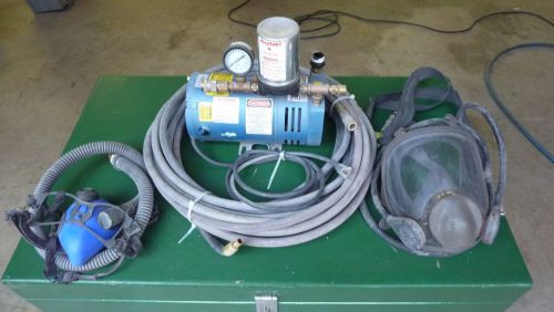 Allegro Model A300 Air Supply and 2 Masks plus Hose