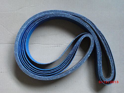 (10) 2&#034; x 72&#034; sanding belt a/z 120 grit for sale