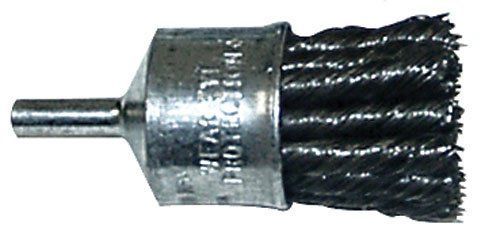 Shark 13981 4.5-in by 5/8-11nc knotted wire wheel brush w/ 0.020-gauge stainless for sale